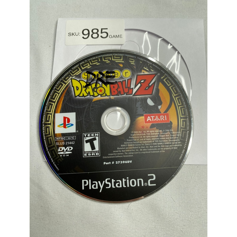 Dragon Ball Z Sagas Sony PlayStation 2